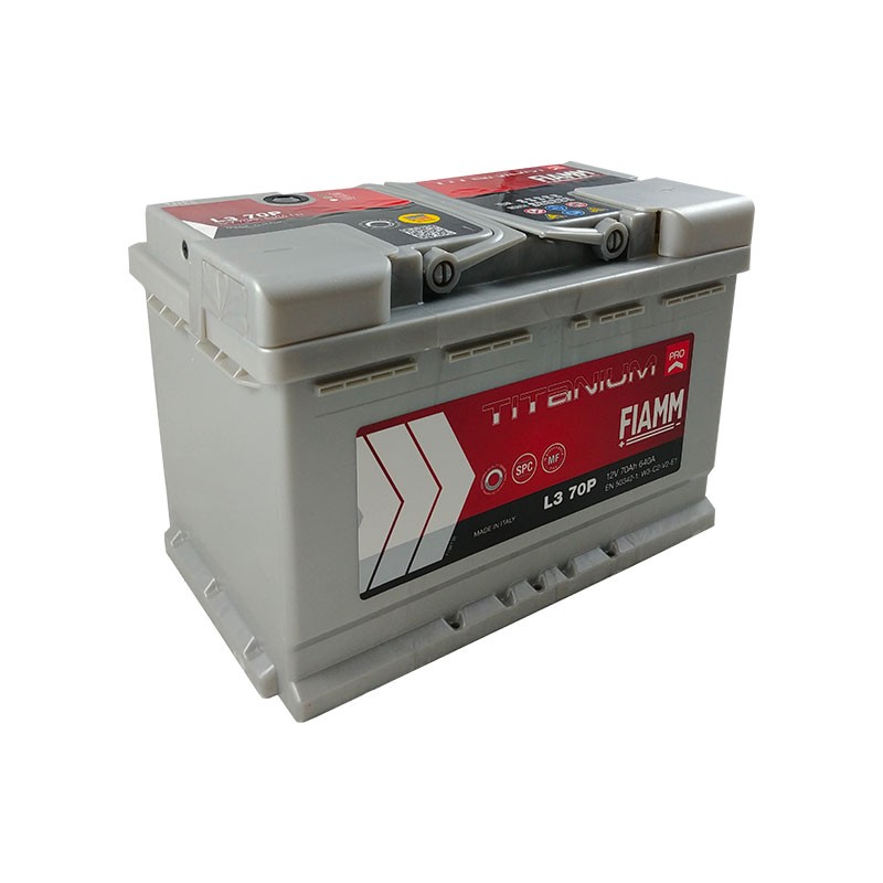 FIAMM Batterie TITANIUM L3 12V 70Ah/640A
