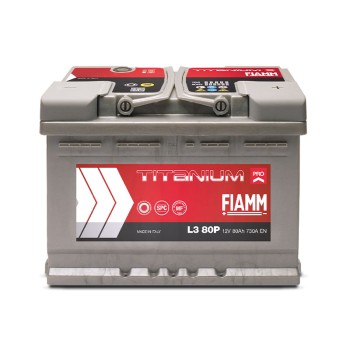 FIAMM Batterie TITANIUM L3 12V 80Ah/730A