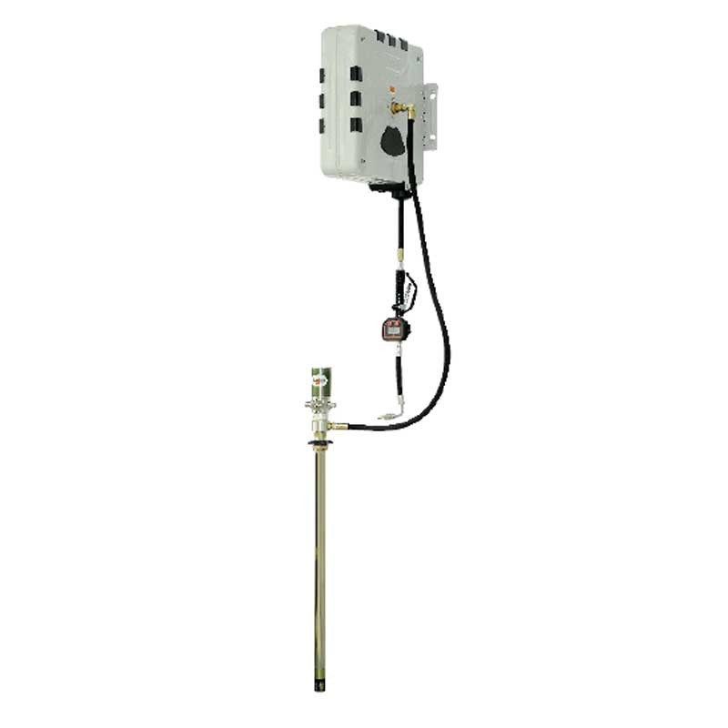 Équipement fixe 220L + pompe 3/1 + enrouleur 10m