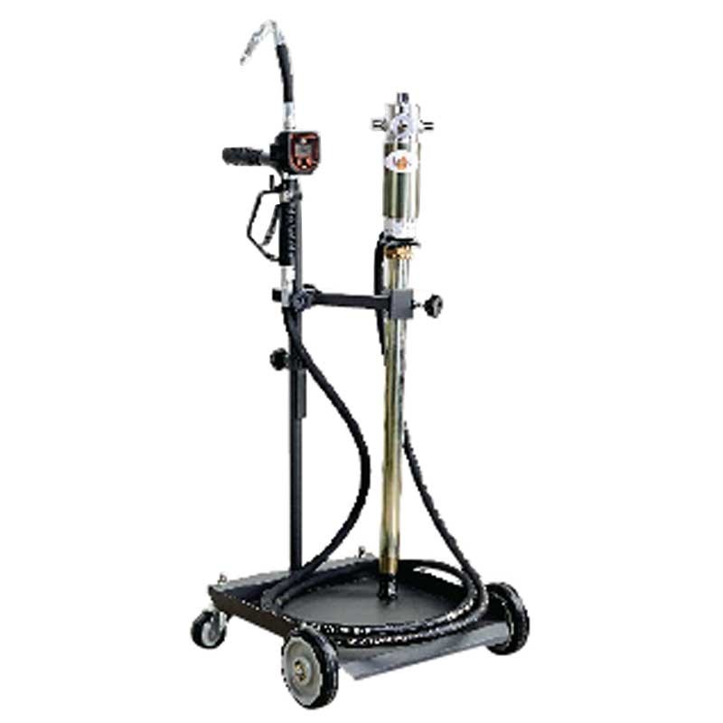 Équipement huile 60L + pompe 5/1 + flexible 4m