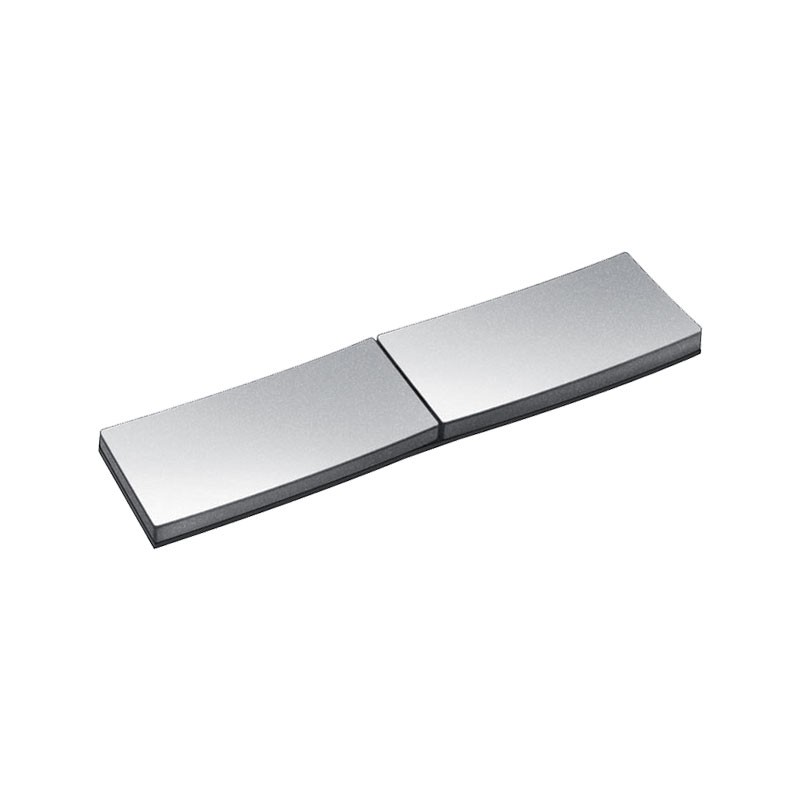 Boîte 25 masses fines 3.8mm acier adhésives - 30g
