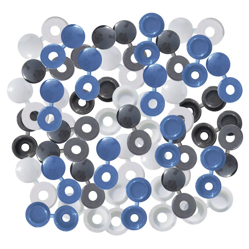 Blister assortiment 20 cache-rivets