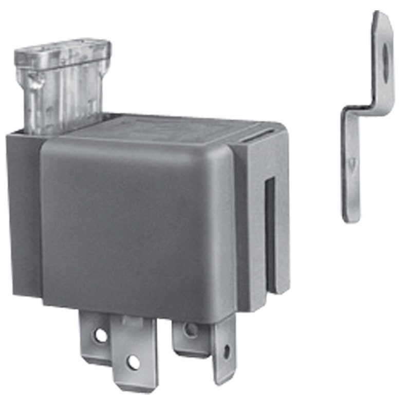 Blister 1 relai interrupteur 4 conn.+fusible 12V 15A