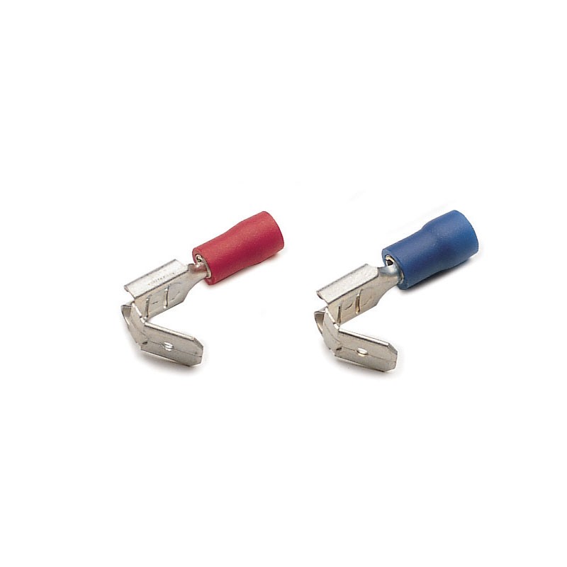 Blister 6 clips mixtes pré-isolés renforcé Ø 6.4x0.8