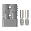 Blister 1 connecteur hermaphrodite gris 175A