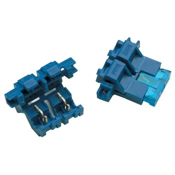 Blister 2 porte-fusibles auto-dénudant