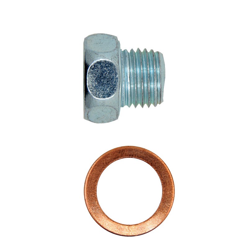 Blister bouchon+joint M14x1.5x10 Opel/Mazda