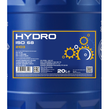 MANNOL Hydro HV ISO 68 20L