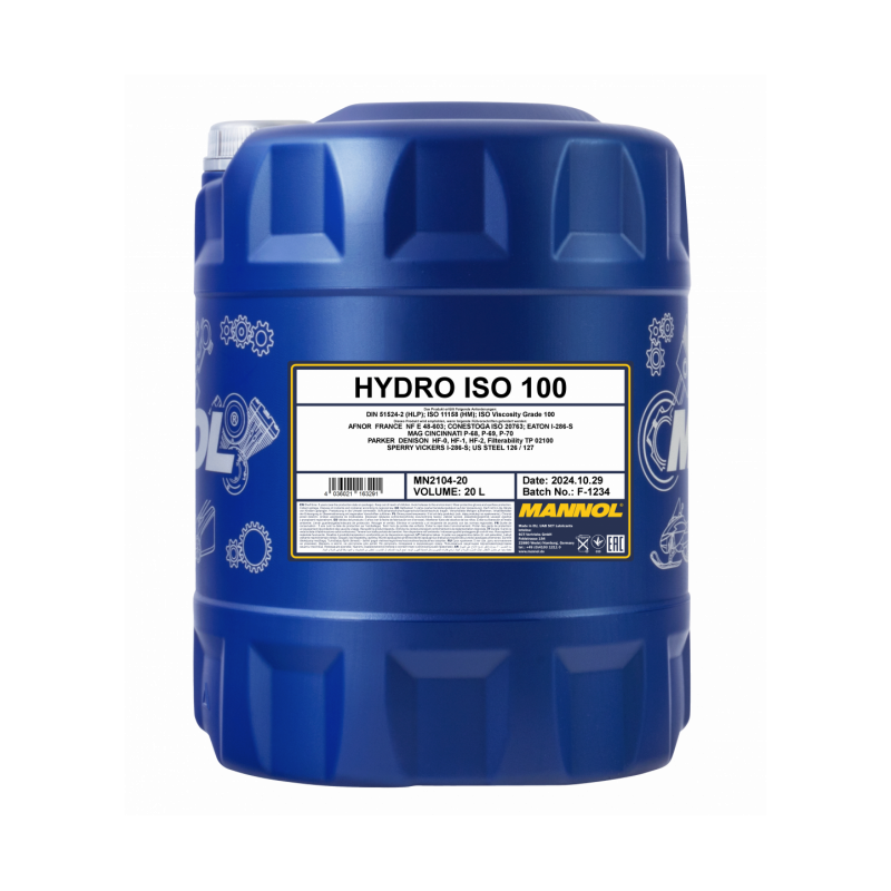 MANNOL HYDRO ISO 100 20L