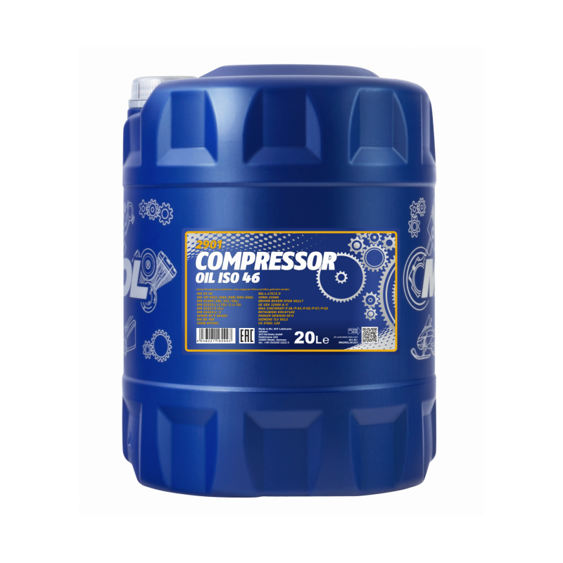 MANNOL COMPRESSOR OIL ISO 46 20L