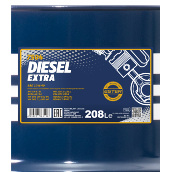 MANNOL DIESEL EXTRA 10W-40 208L