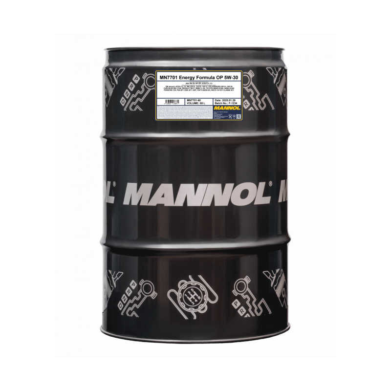 MANNOL 7701 O.E.M. SAE 5W30 C2/C3 60L