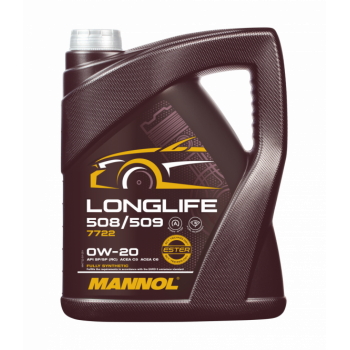 MANNOL 7722 SAE 0W-20 Longlife 508/509 5L