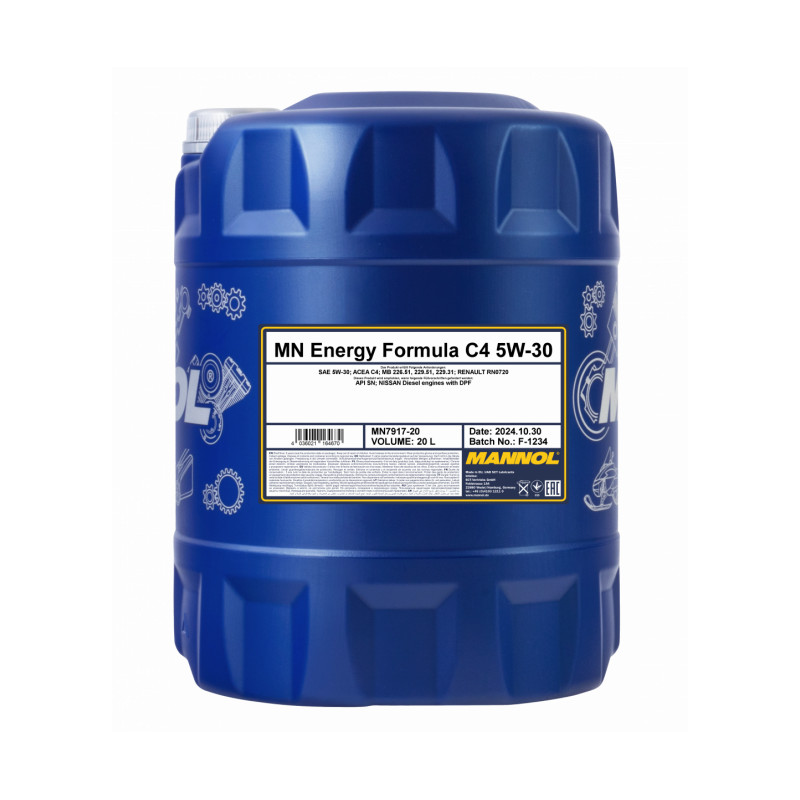 MANNOL 7917 O.E.M. SAE 5W30 C4 20L