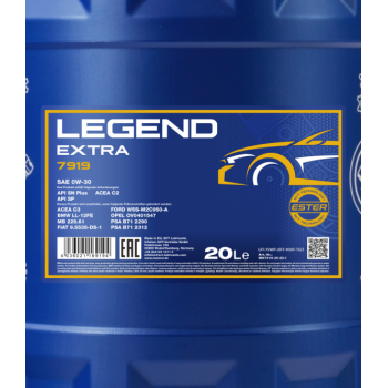 MANNOL 7919 SAE 0W-30 C2/C3 20L