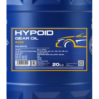 MANNOL HUILE PONT 80W-90 GL-5 20L