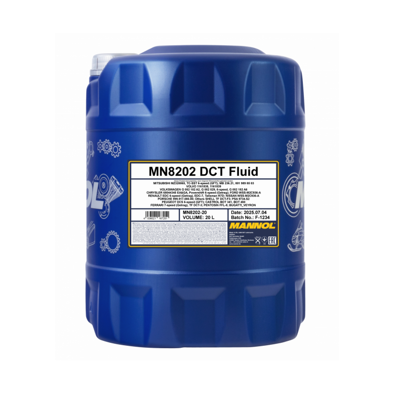 MANNOL 8202 DCT FLUID 20L