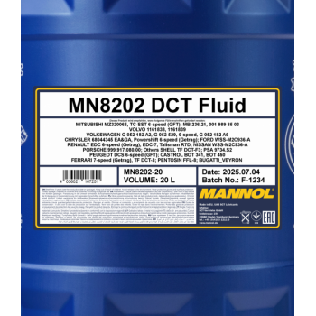 MANNOL 8202 DCT FLUID 20L