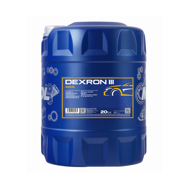 MANNOL AUTOMATIC PLUS ATF DIII 20L