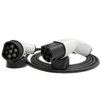 Câble de recharge T2/T2 32A 22kW- 8m avec sac de transport