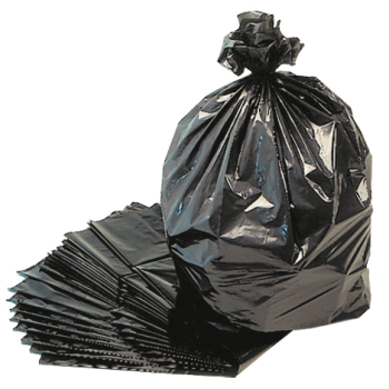 Carton 200 sacs poubelle Noirs 50L 30µ
