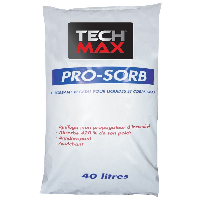 Sac de 8kg (40 litres) - absorbant végétal