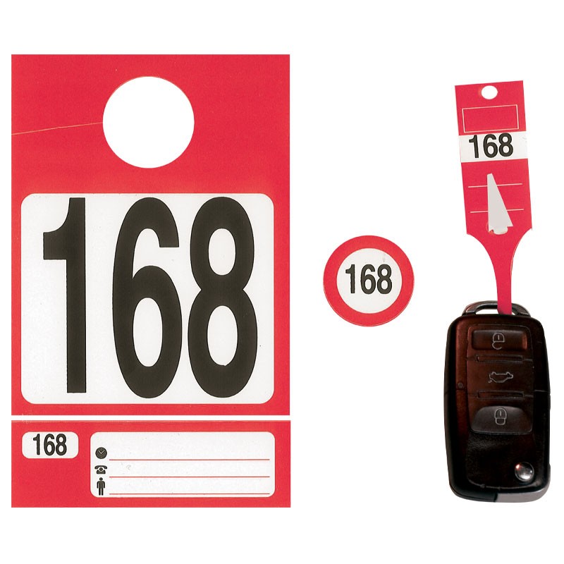 Boîte 300 kits marquage atelier rouge
