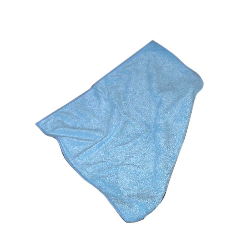 Chiffon microfibre special vitres 40x40cm - Bleu