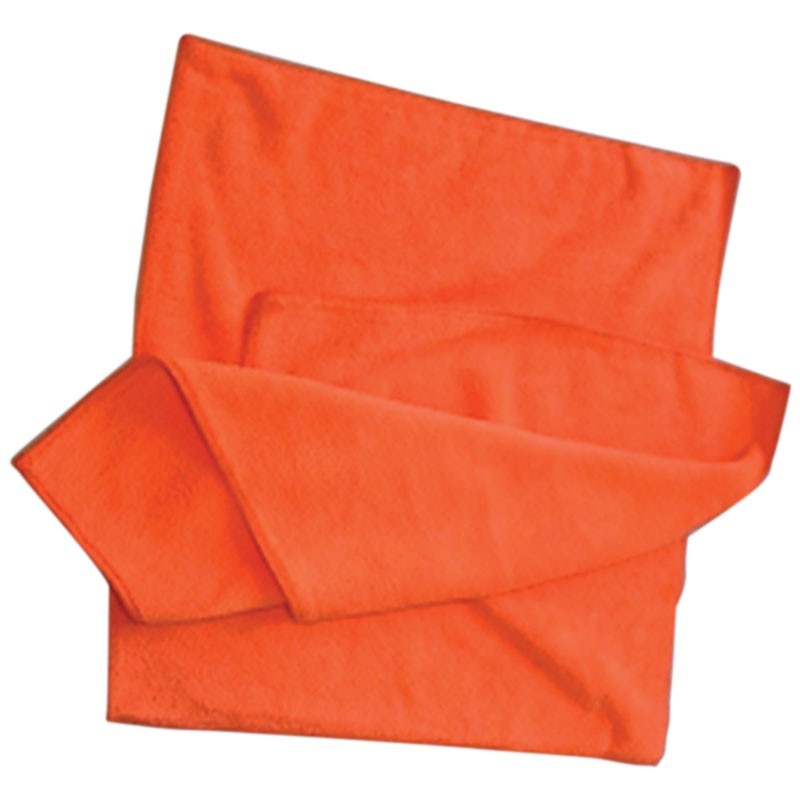 Chiffon microfibre multi-usages 40x40cm - Orange