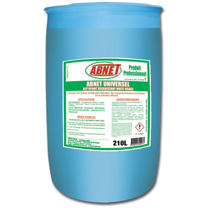 Nettoyant universel concentré 210L