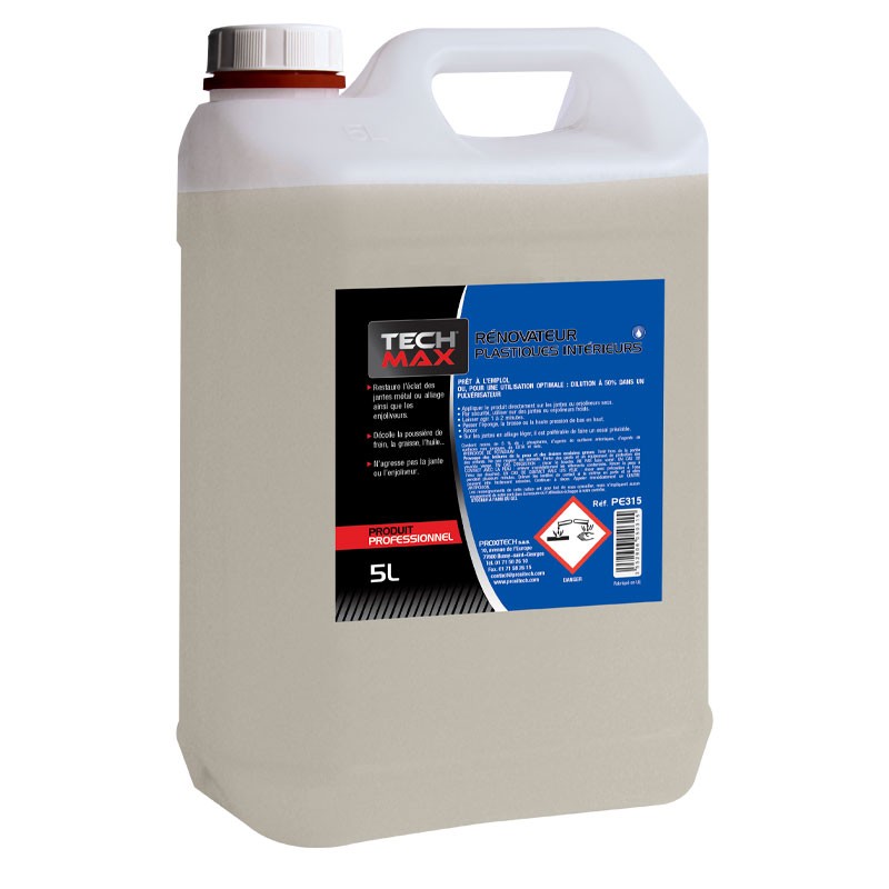 Rénovateur satiné plastiques intérieurs - 5L
