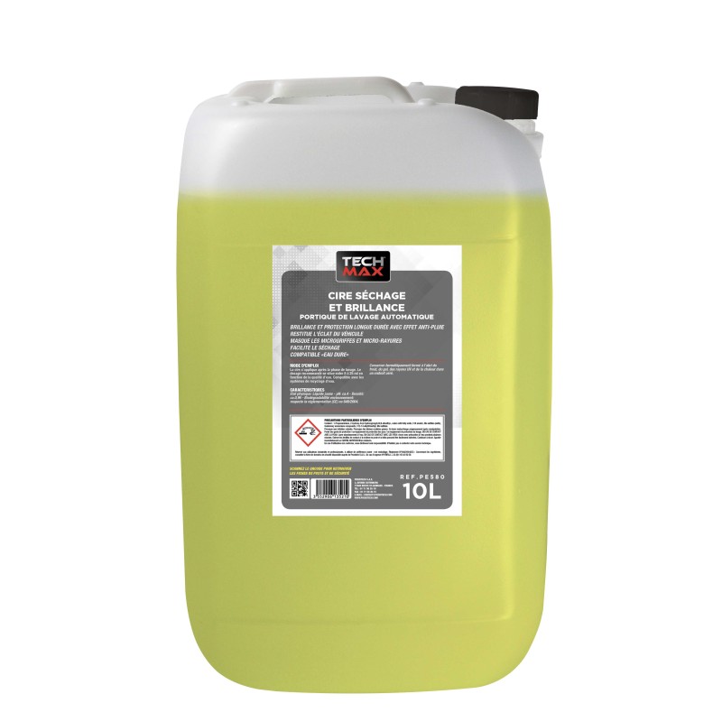 Cire séchage et brillance portique - 10L