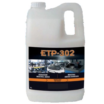  ETP302 Dégraissant écolo nettoyage pièces 5L