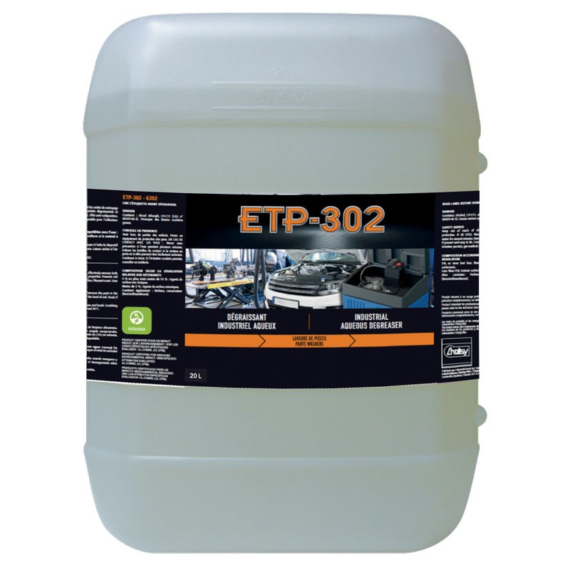  ETP302 Dégraissant écolo nettoyage pièces 20L