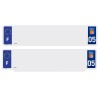 Jeu de 2 fonds (1 fond standard + 1 fond RS) SIV 05
