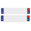 Jeu de 2 fonds (1 fond standard + 1 fond RS) SIV 11