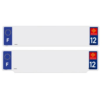 Jeu de 2 fonds (1 fond standard + 1 fond RS) SIV 12