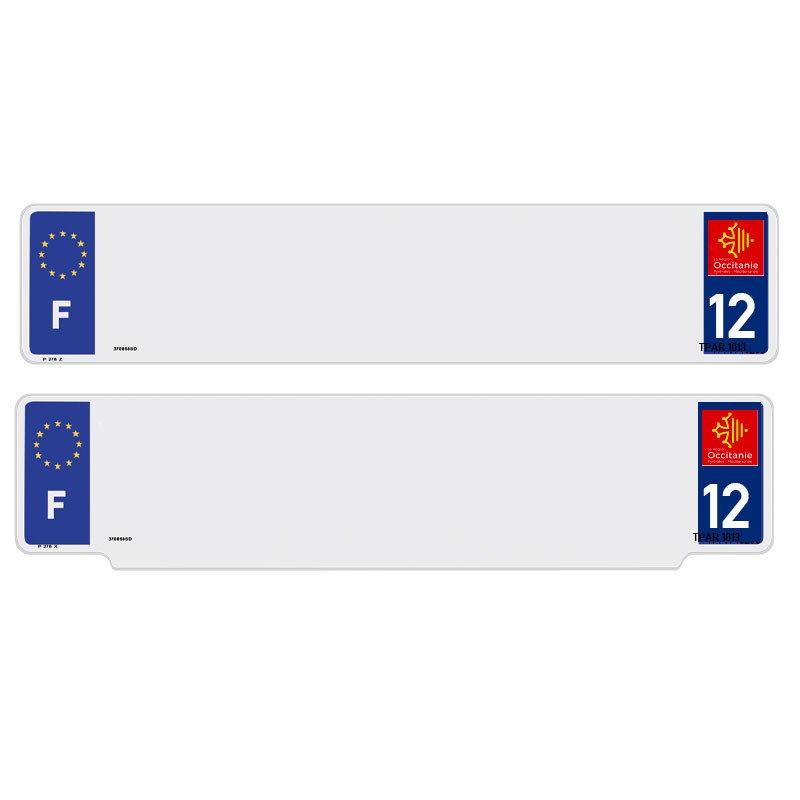 Jeu de 2 fonds (1 fond standard + 1 fond RS) SIV 12