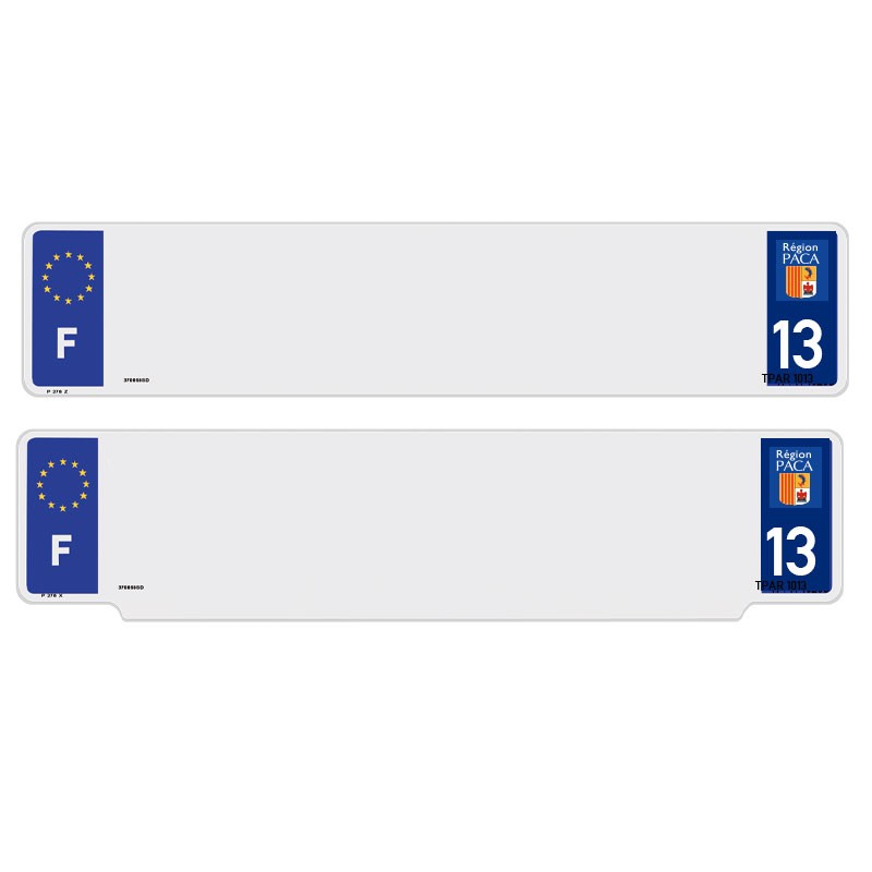 Jeu de 2 fonds (1 fond standard + 1 fond RS) SIV 13