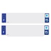 Jeu de 2 fonds (1 fond standard + 1 fond RS) SIV 15