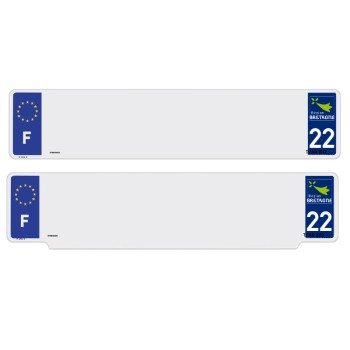 Jeu de 2 fonds (1 fond standard + 1 fond RS) SIV 22