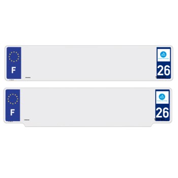 Jeu de 2 fonds (1 fond standard + 1 fond RS) SIV 26