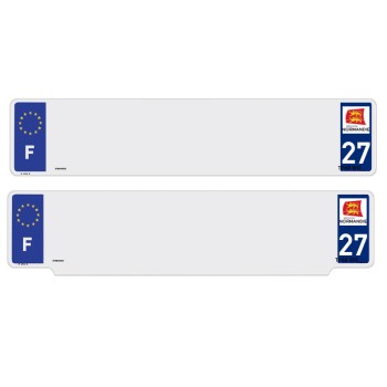 Jeu de 2 fonds (1 fond standard + 1 fond RS) SIV 27