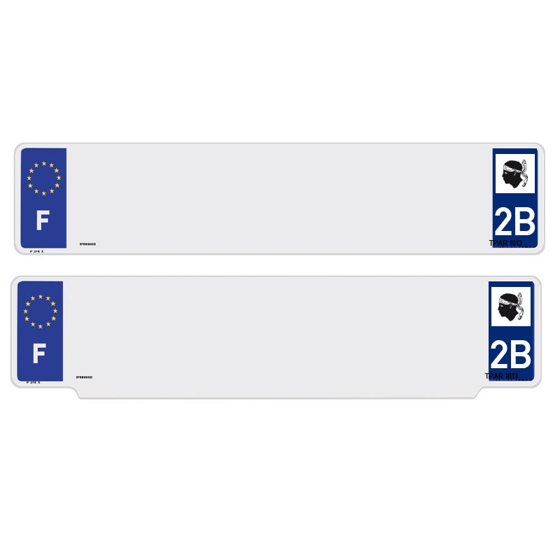 Jeu de 2 fonds (1 fond standard + 1 fond RS) SIV 2B