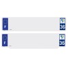 Jeu de 2 fonds (1 fond standard + 1 fond RS) SIV 36