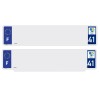 Jeu de 2 fonds (1 fond standard + 1 fond RS) SIV 41