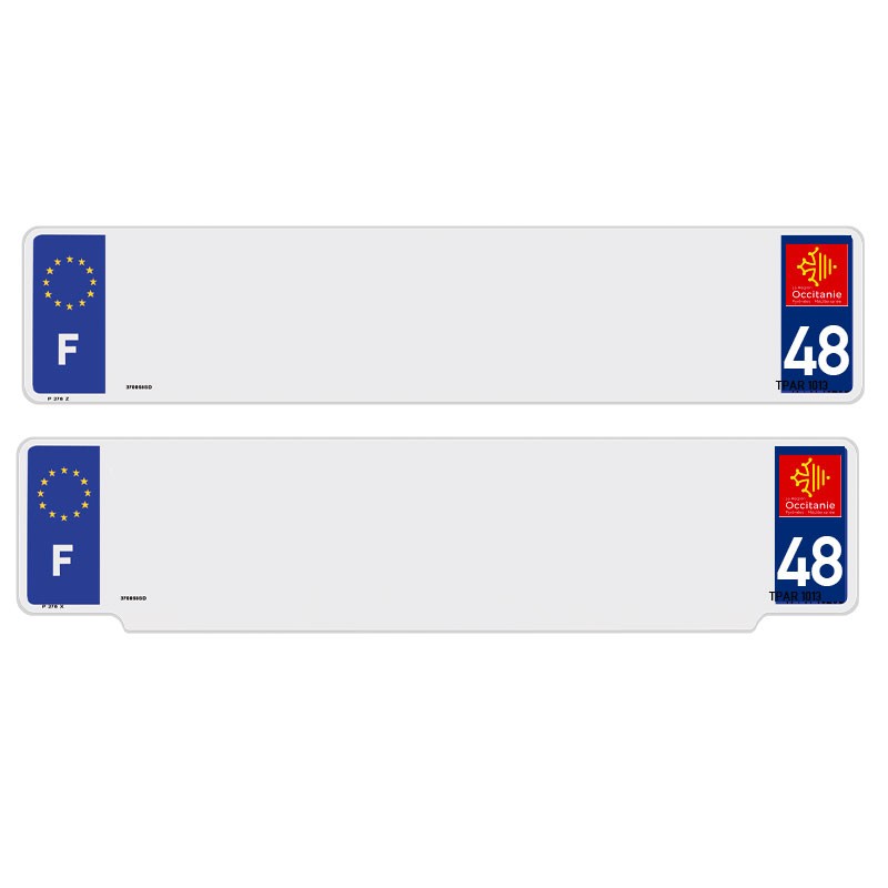 Jeu de 2 fonds (1 fond standard + 1 fond RS) SIV 48