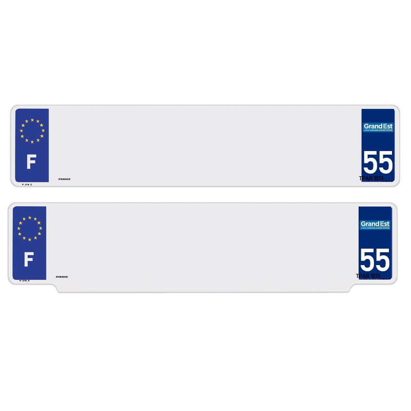 Jeu de 2 fonds (1 fond standard + 1 fond RS) SIV 55