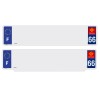 Jeu de 2 fonds (1 fond standard + 1 fond RS) SIV 66