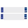 Jeu de 2 fonds (1 fond standard + 1 fond RS) SIV 67